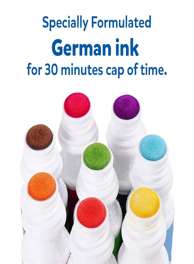 Artiggle Dot-a-Doodle | Dot Marker,6 Shades 60ML Non Toxic Fun Art & Craft Supplies| Dab 20 mm with 20 Printed Brain Boosting Worksheets |Activity Book - Image 3